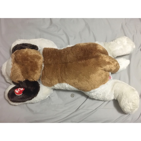 TY Beanie Babies Classics Yodel Plush Very Large Saint Bernard Dog - Picture 7 of 7